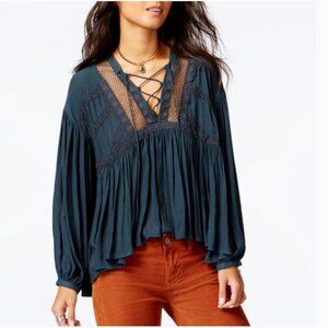 Free People • Don’t Let Go Peasant Blouse